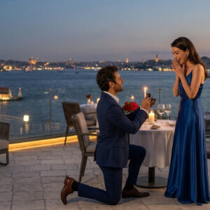 Evlilik Teklifi Çekimi