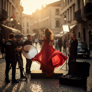 Model çekimi & Manken